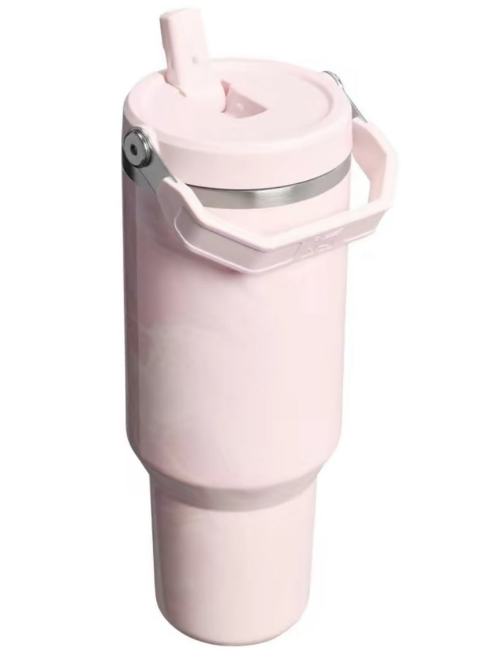 40 oz Stanley Pink Amethyst Calacatta Marble Flow Flip Tumbler Flip Straw 40oz - Picture 4 of 7